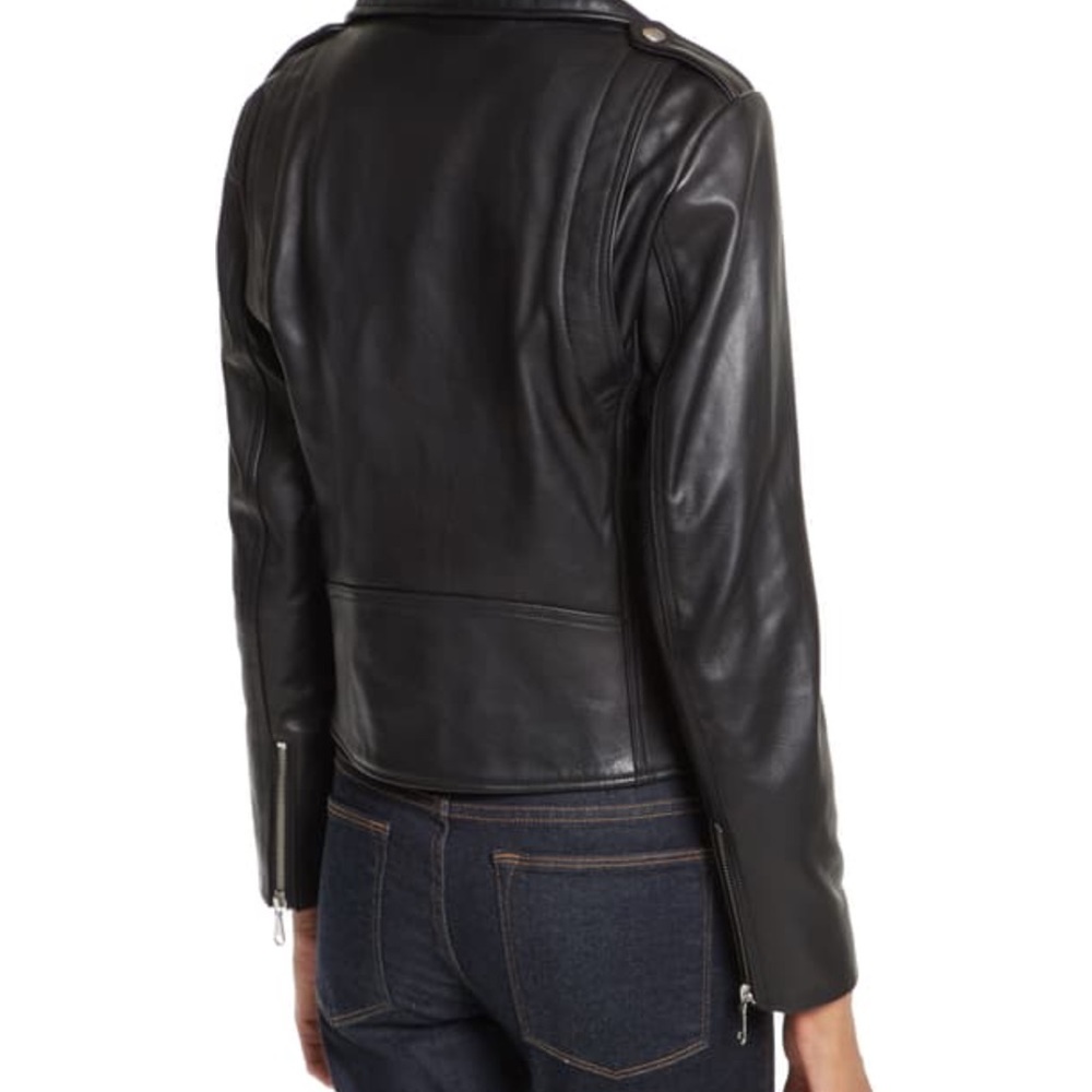 Rebecca Minkoff Suede Moto Jacket - Picture 5 of 16
